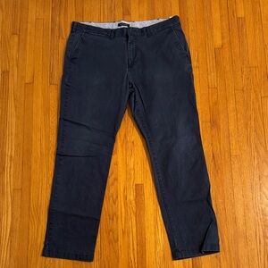 TOMMY HILFIGER NAVY CHINO PANTS Men’s 40 x 34